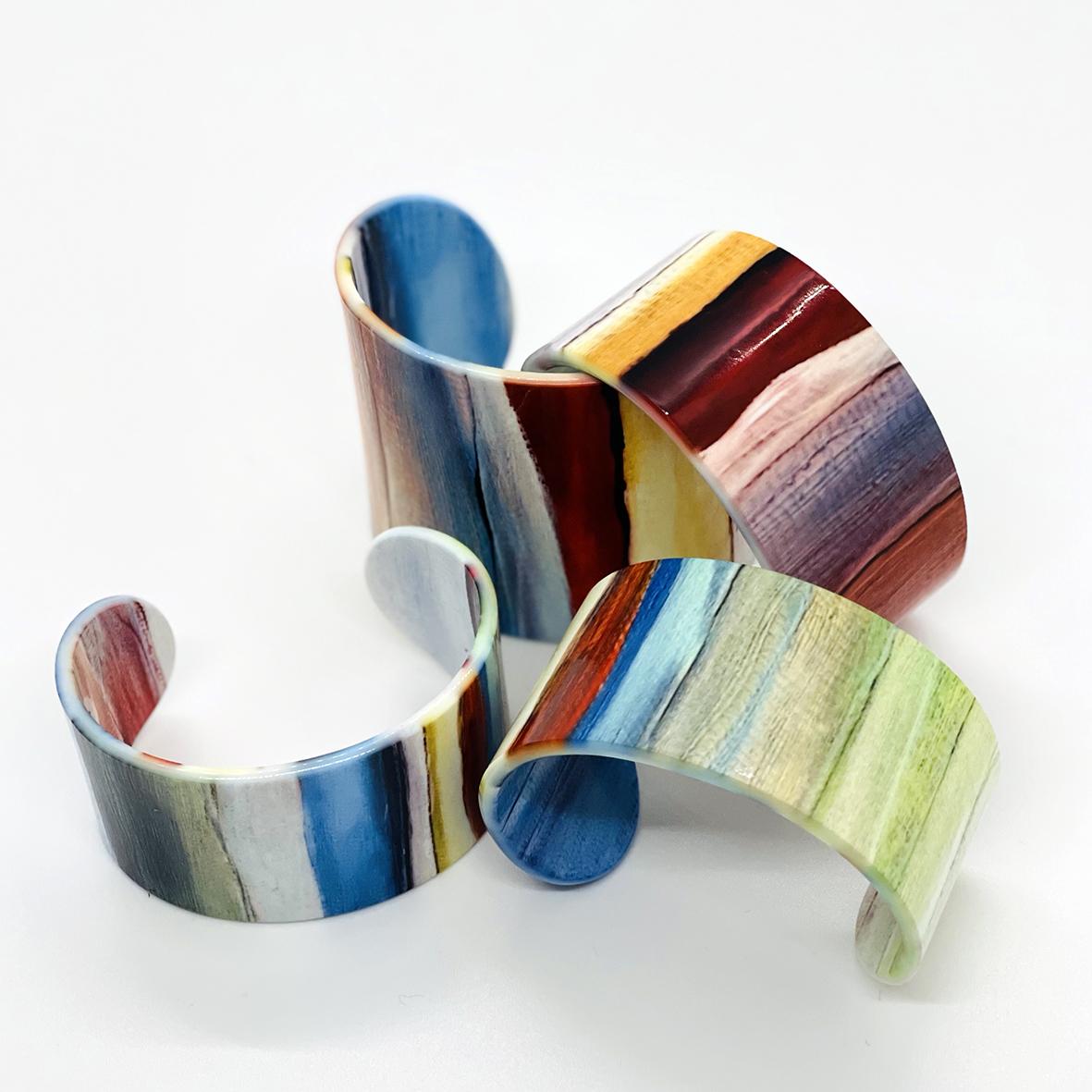 Bracelets in synthetic resin - limited edition 8